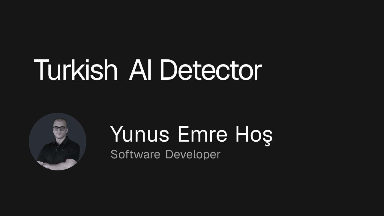 Turkish AI Detector